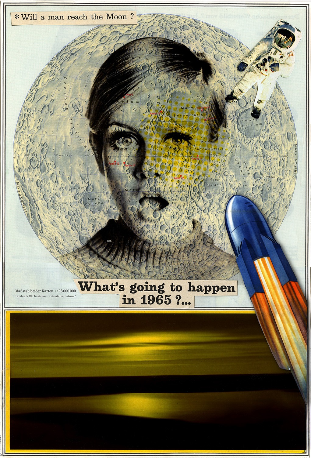 BAM! Twiggy – Or the first woman on the moon